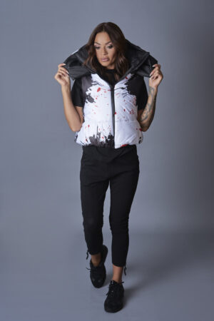 Дамски елек с дизайнерски мотиви-426