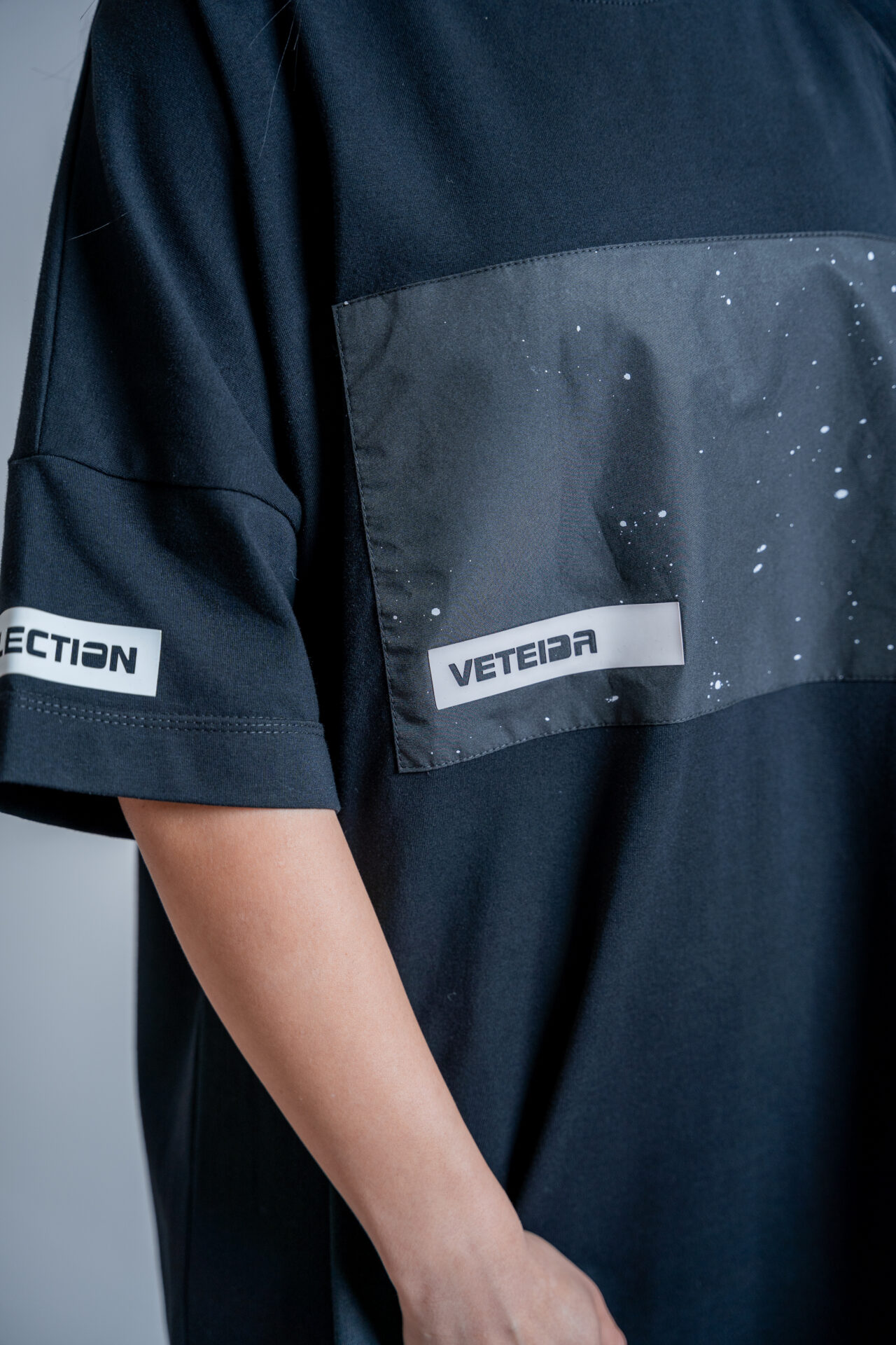 Рокля veteida black-452 - Image 4