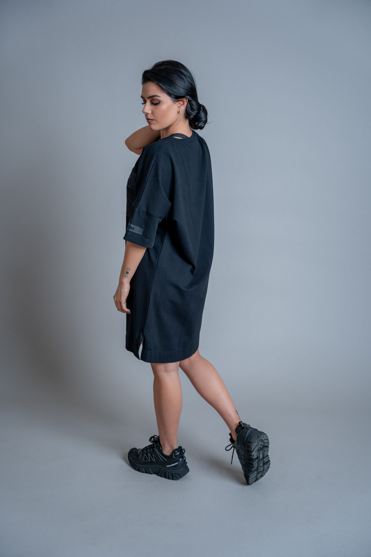 Рокля veteida black-452 - Image 5