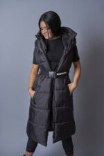 Елек с колан veteida black collection-482
