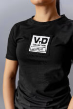 Тениска veteida black-408