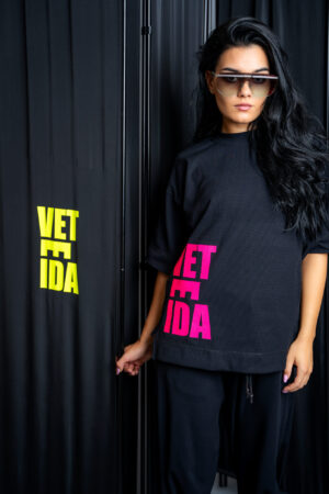 Тениска veteida black-527
