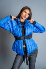 Women's winter jacket blue-546