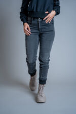 Дамски дънки veteida grey-d69