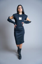 Дамска рокля veteida black-550