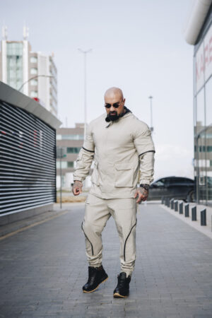 Мъжки дизайнерски сет the king beige-м6