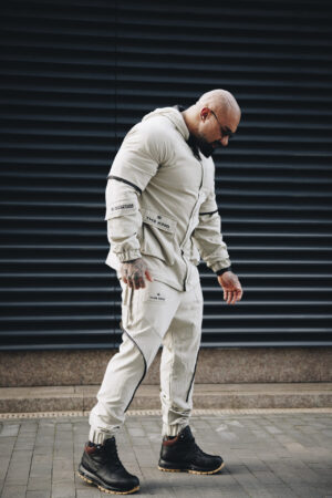 Дизайнерски спортен панталон the king-м7/beige