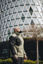 Мъжки анорак the king black&green-м9