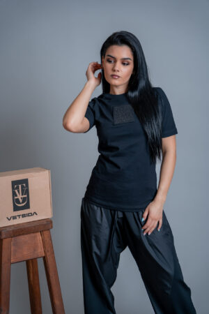 Дамска тениска veteida blacк-562