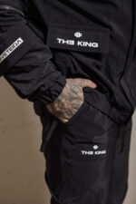 Дизайнерски спортен панталон the king black-м7