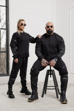 Мъжки панталон the king black-м3