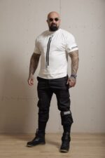 Дизайнерска тениска the king white-м12