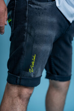 Мъжки дънкови къси панталони-dark