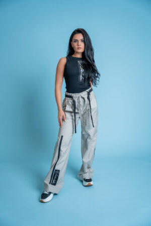 Дамски панталон в бежов цвят-576