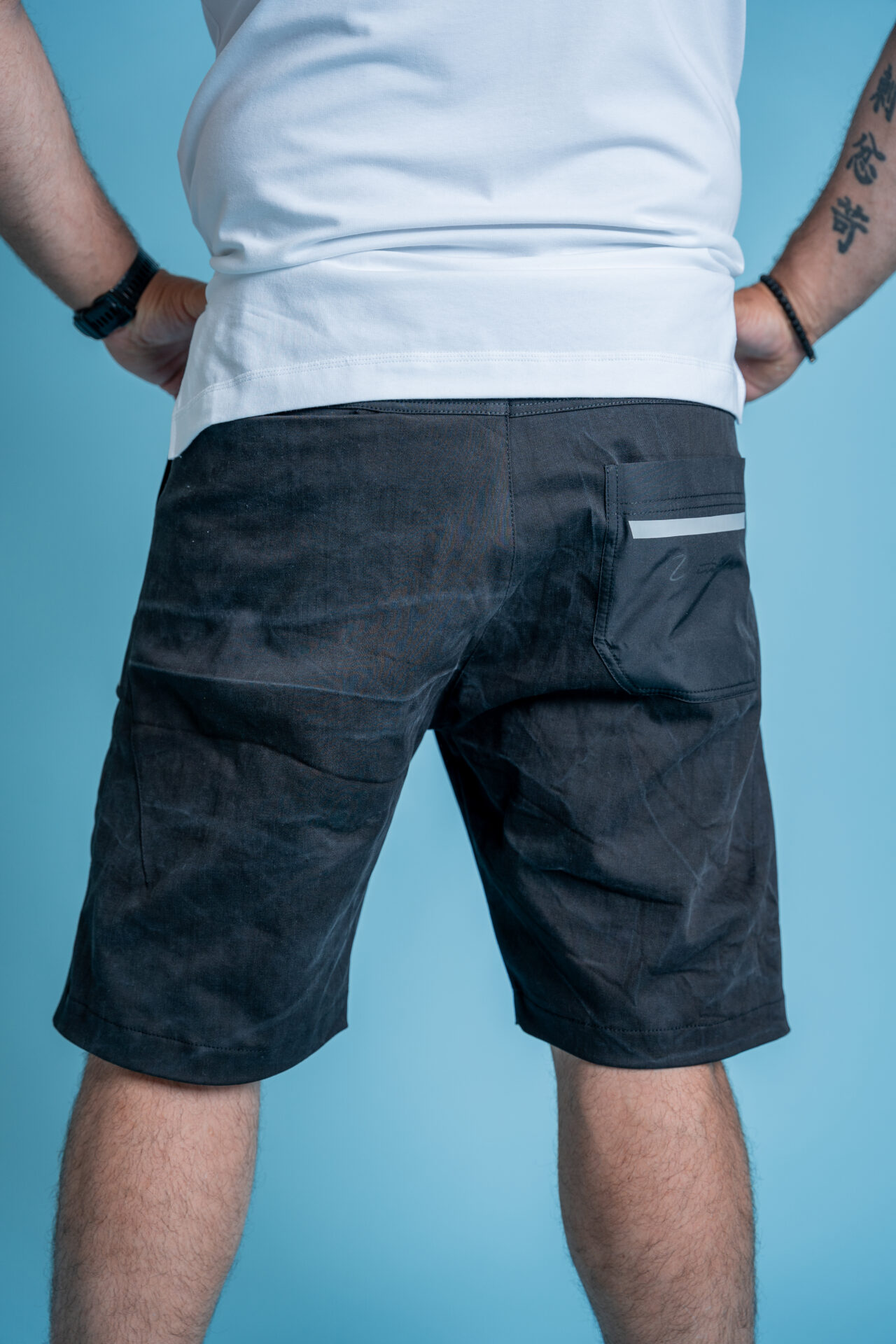 Мъжки къси панталони деним-055 - Image 3