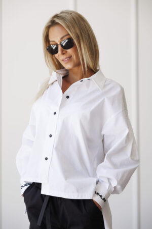 Дизайнерска риза veteida white-д24