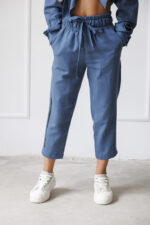 Дамски панталон the queen blue-д35