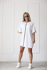 Дамска рокля white the queen-д28