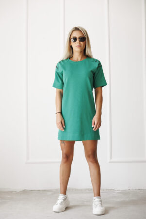 Дамска рокля the queen green-д27