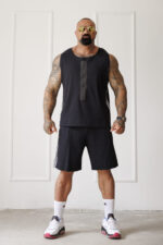 Дизайнерски мъжки комплект the king black-м44