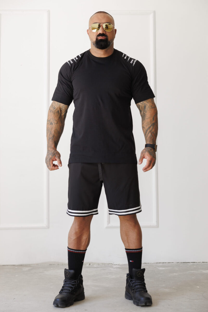 Мъжка тениска the king black-м41