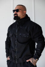 Мъжко дизайнерско яке the king dark-м61