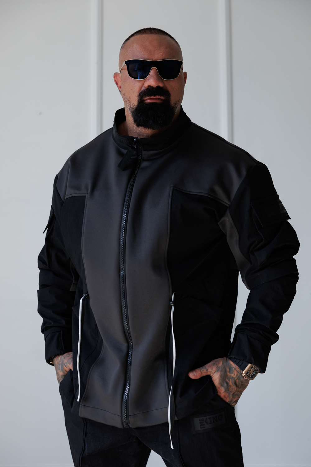 Мъжко дизайнерско есенно яке the king-м58