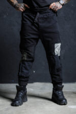 Стилни мъжки дънки с акцент the king-м76