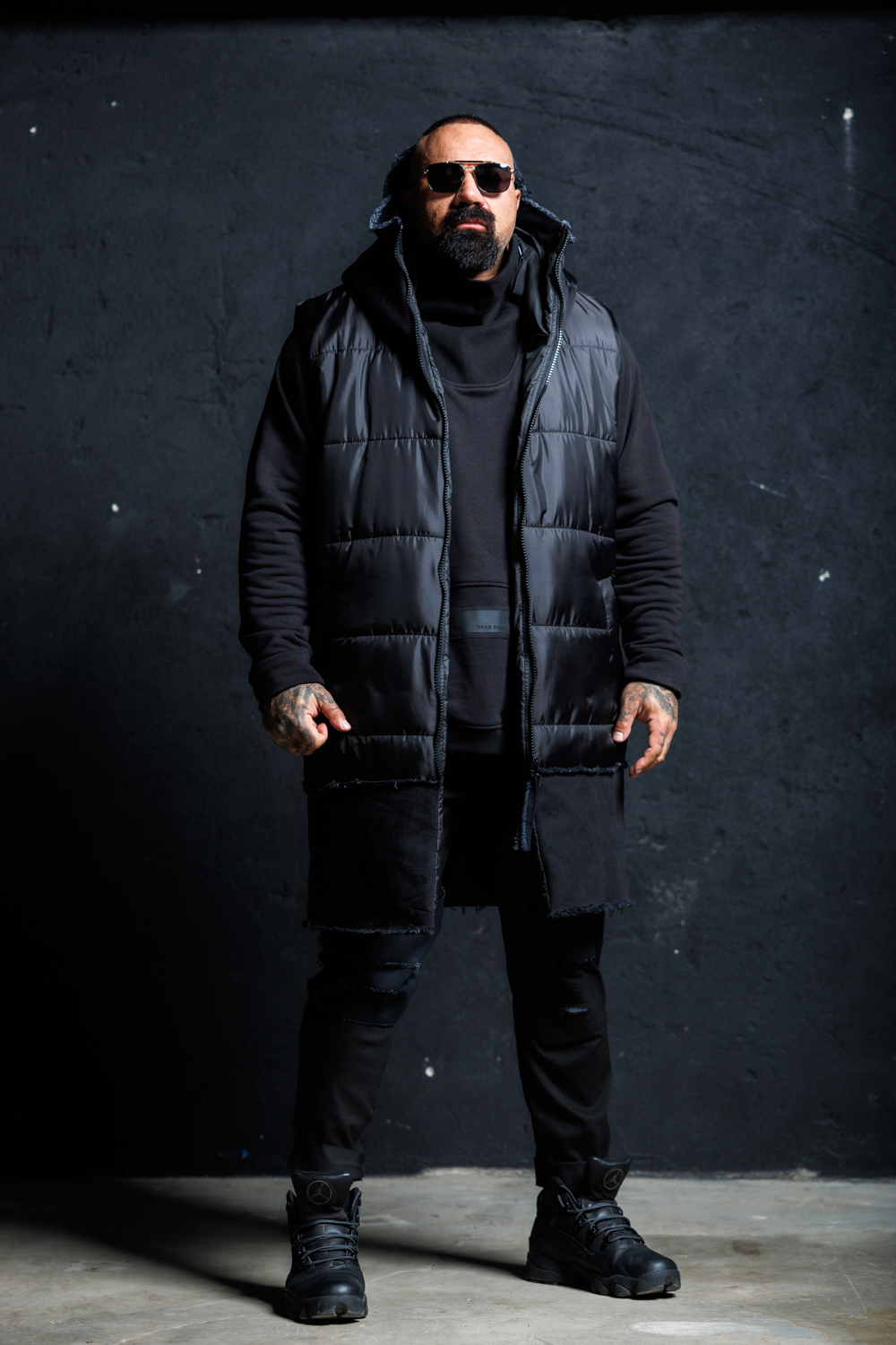 Мъжки дизайнерски елек-the king м78