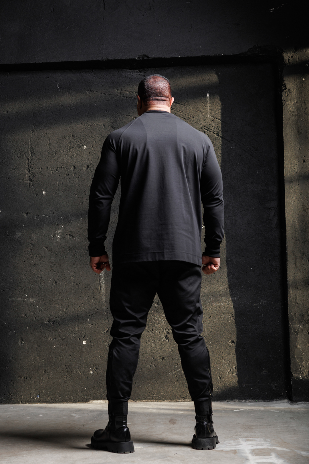 Мъжка блузa с ефектни ципове the king black-м103 - Image 6