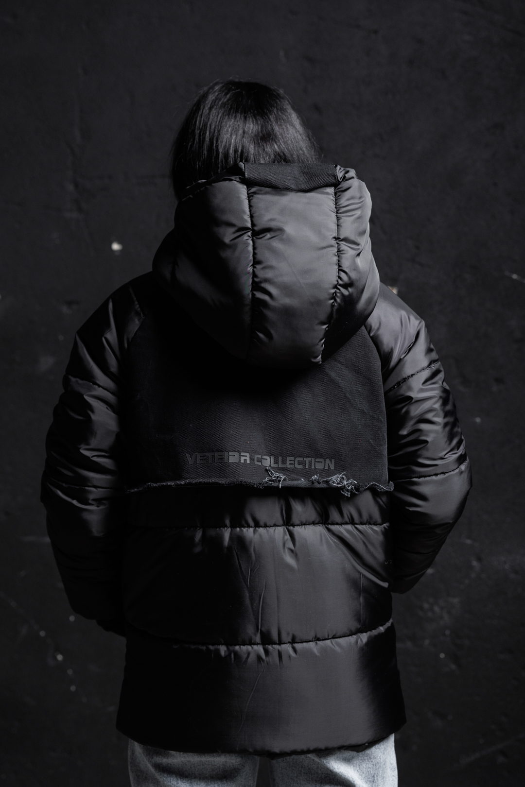 Дамско топло яке veteida black-610 - Image 10