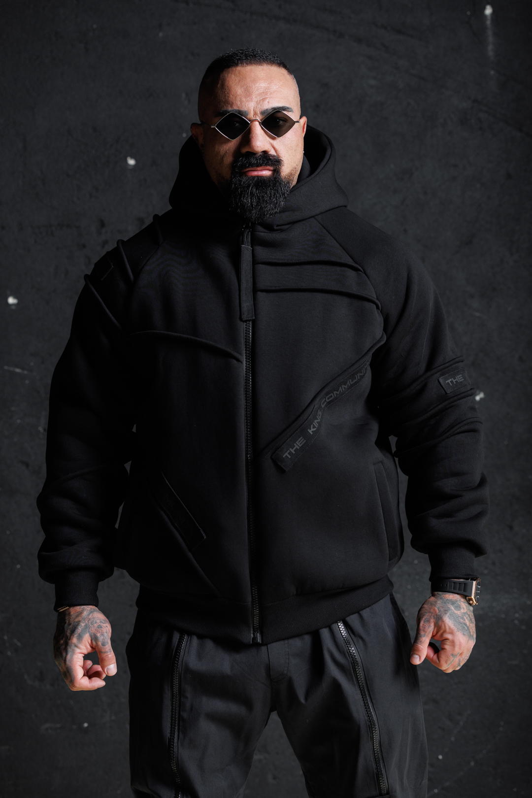 Мъжко плътно яке the king - м91