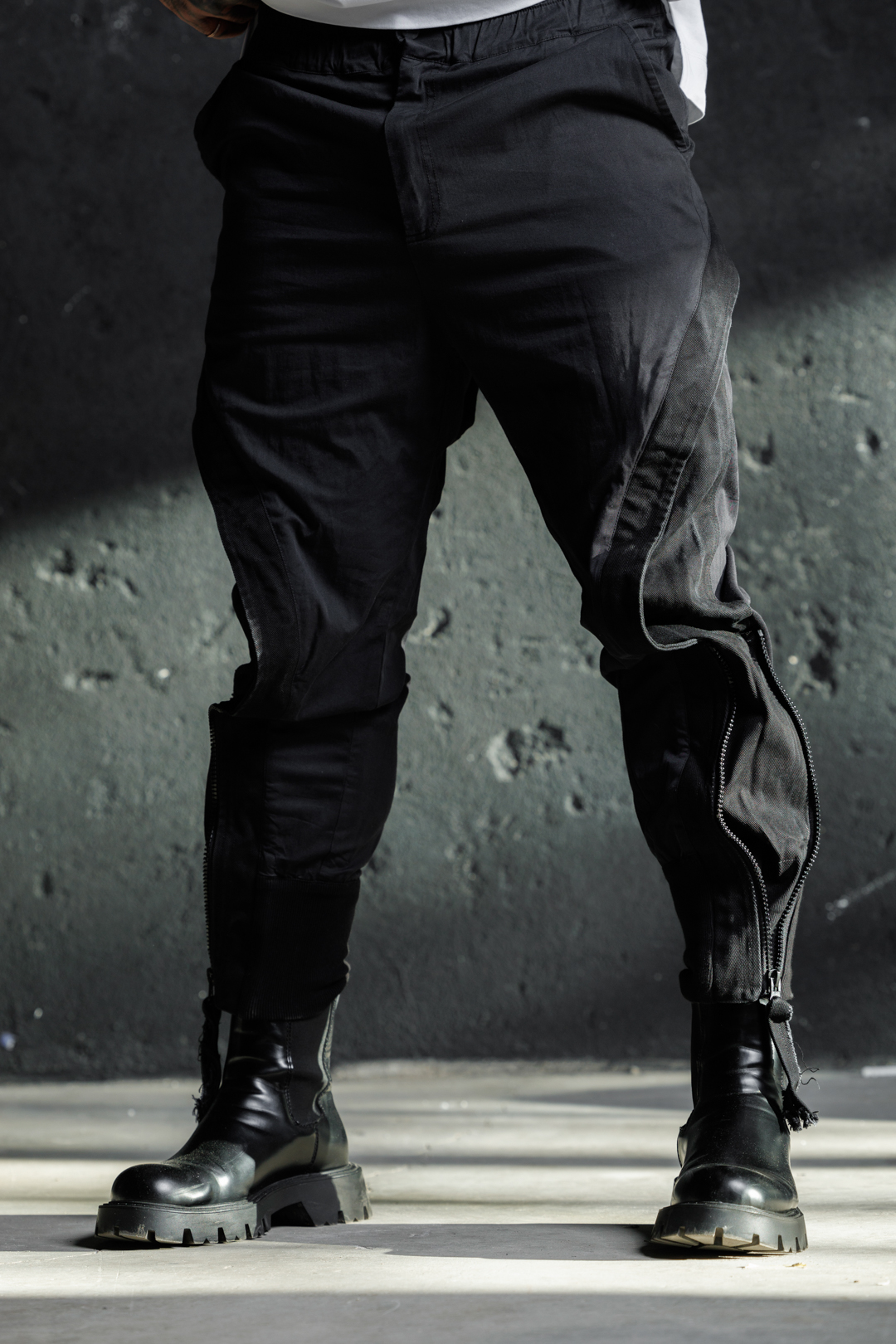 Дизайнерски модерен мъжки панталон the king-м89