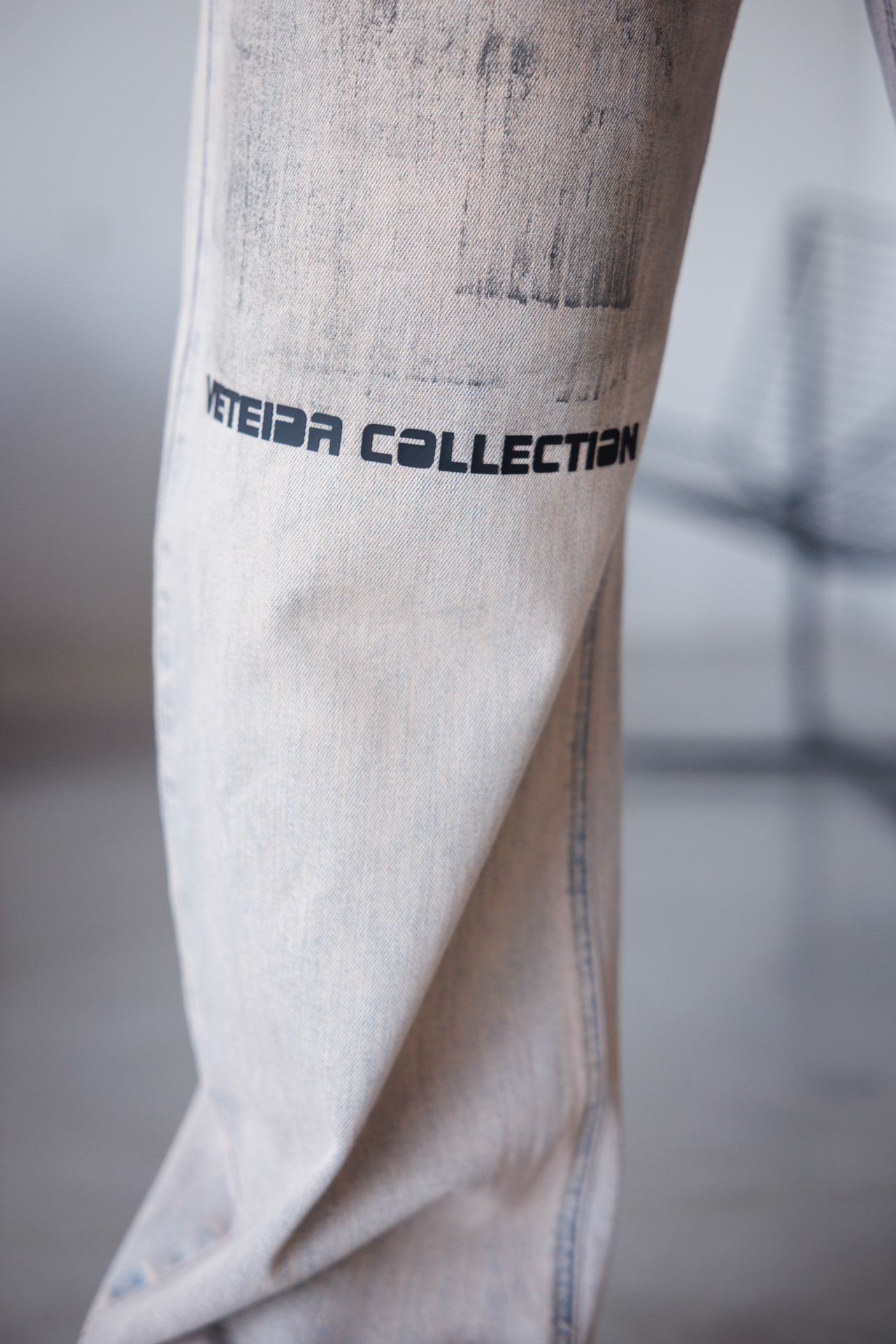 Дамски дънки с широк крачол-pink888 - Image 2