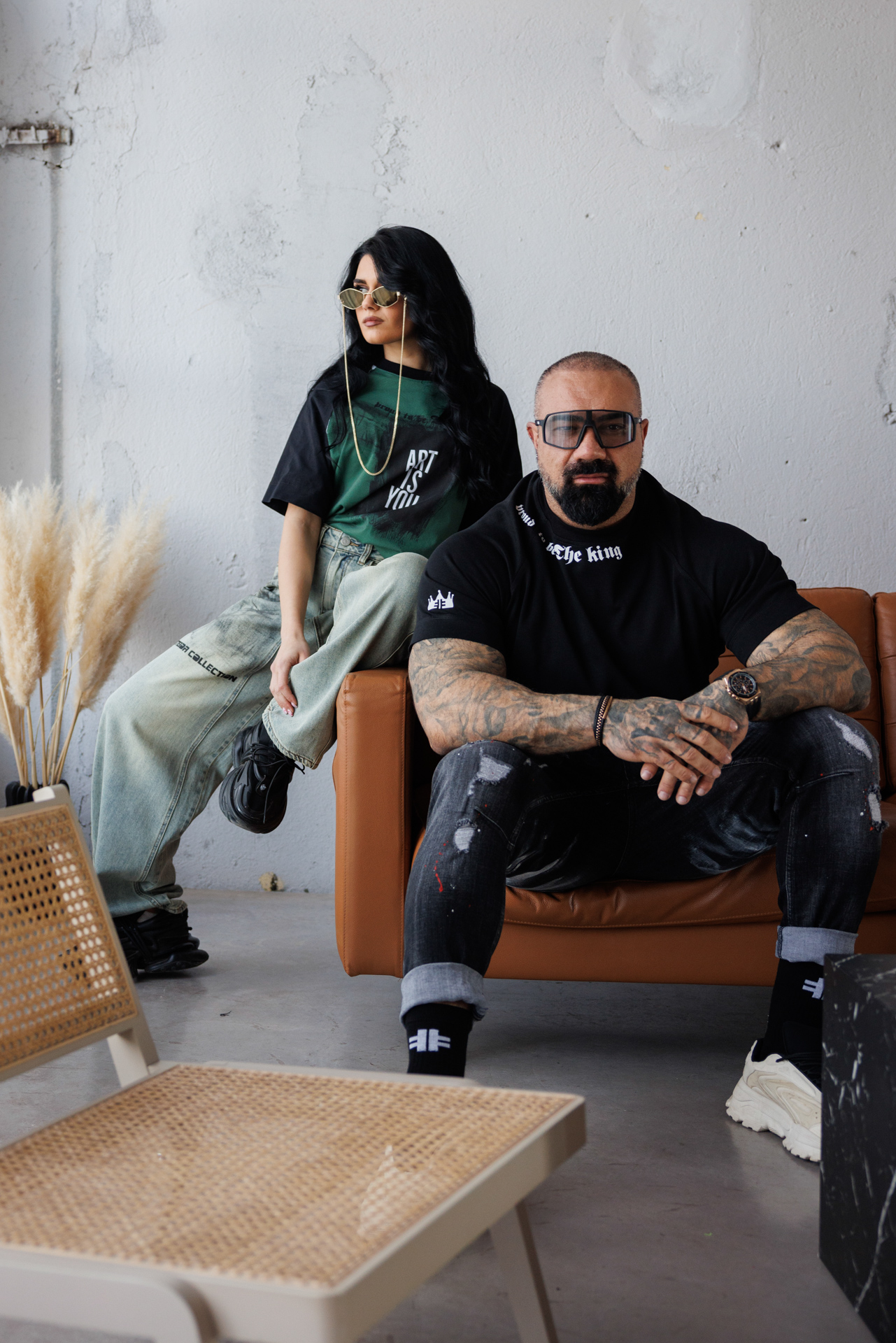 Мъжки дизайнерски дънки the king-м333 - Image 8