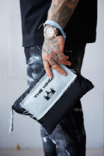 Мъжка чанта за ръка the king black-а186