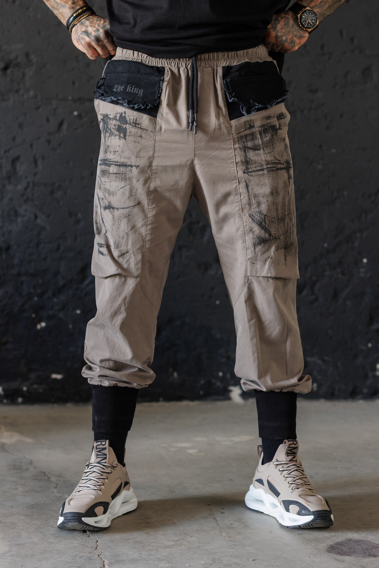 Панталон в бежов цвят the king desert force-м129