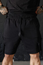 Мъжки къси панталони the king black-м137