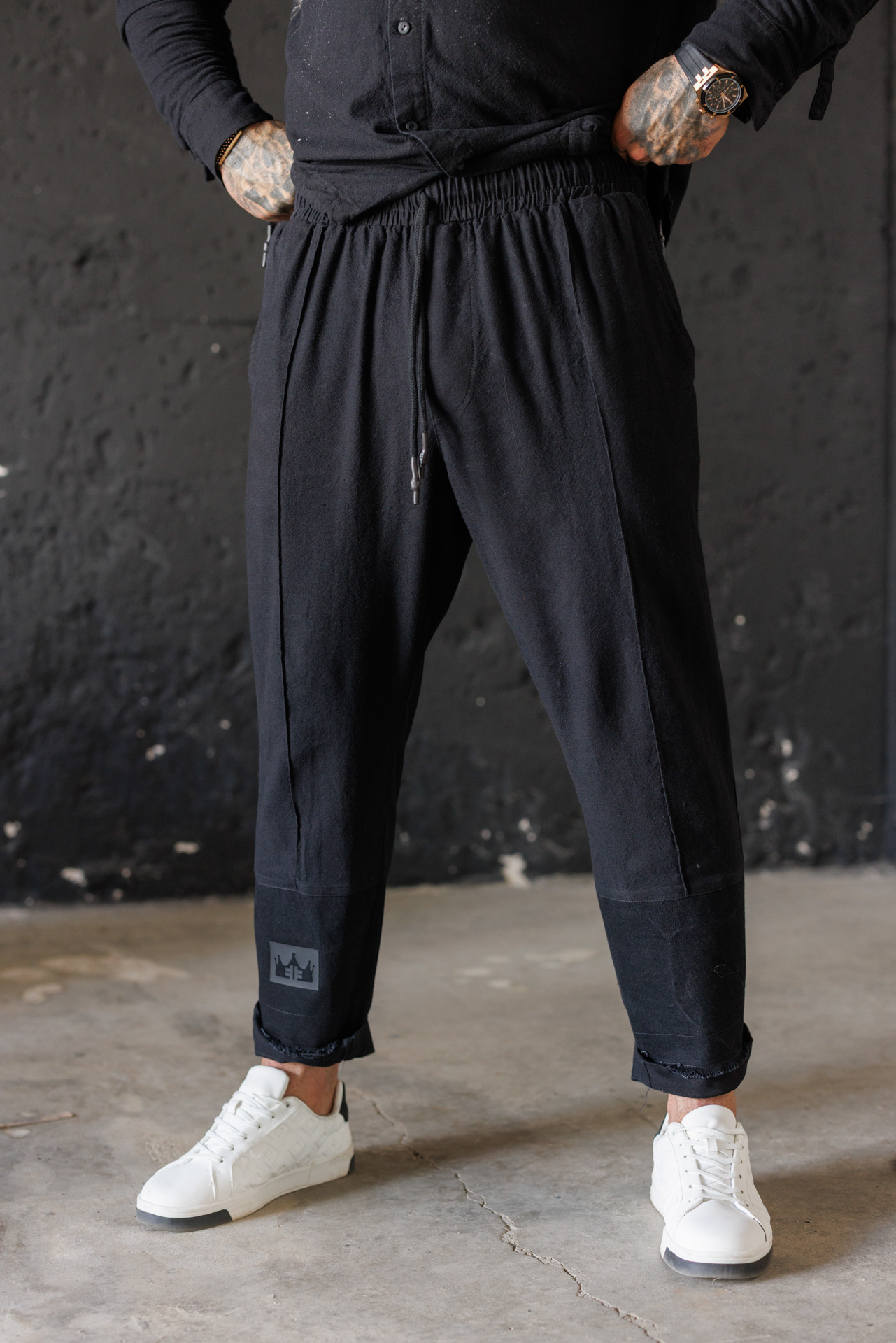 Летен мъжки ленен панталон the king-м130