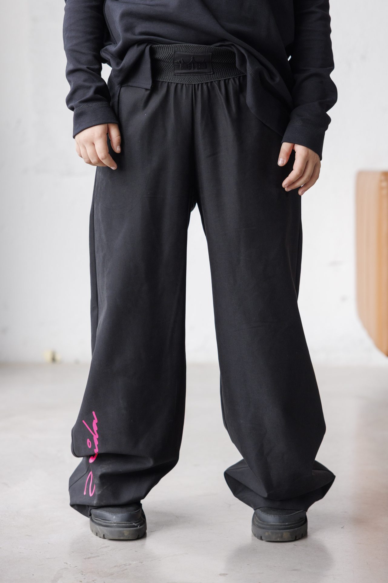 Детски панталон с широк крачол-К016