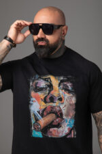 Мъжка тениска the king dynasty black-м179