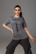 Дамска тениска veteida grey-716