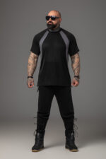 Мъжки комплект от памучен плат the king-м171