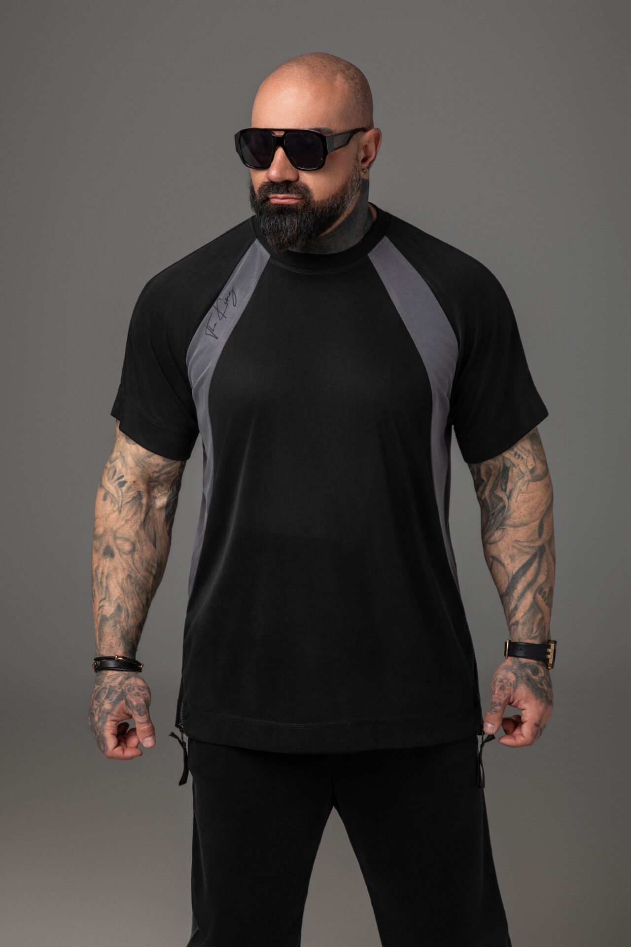 Мъжка тениска the king-м173