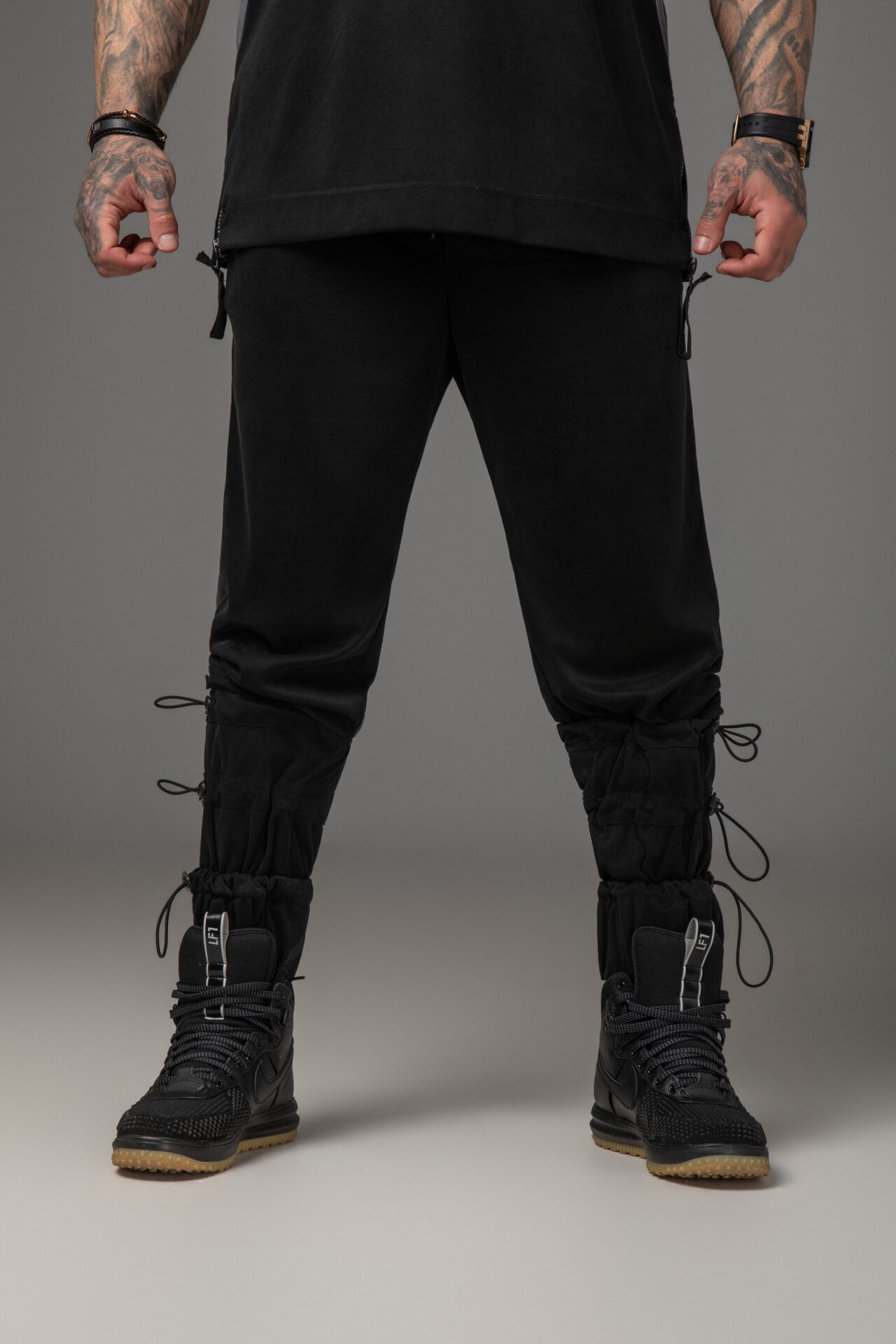 Мъжки панталон с модерни акценти the king-м172