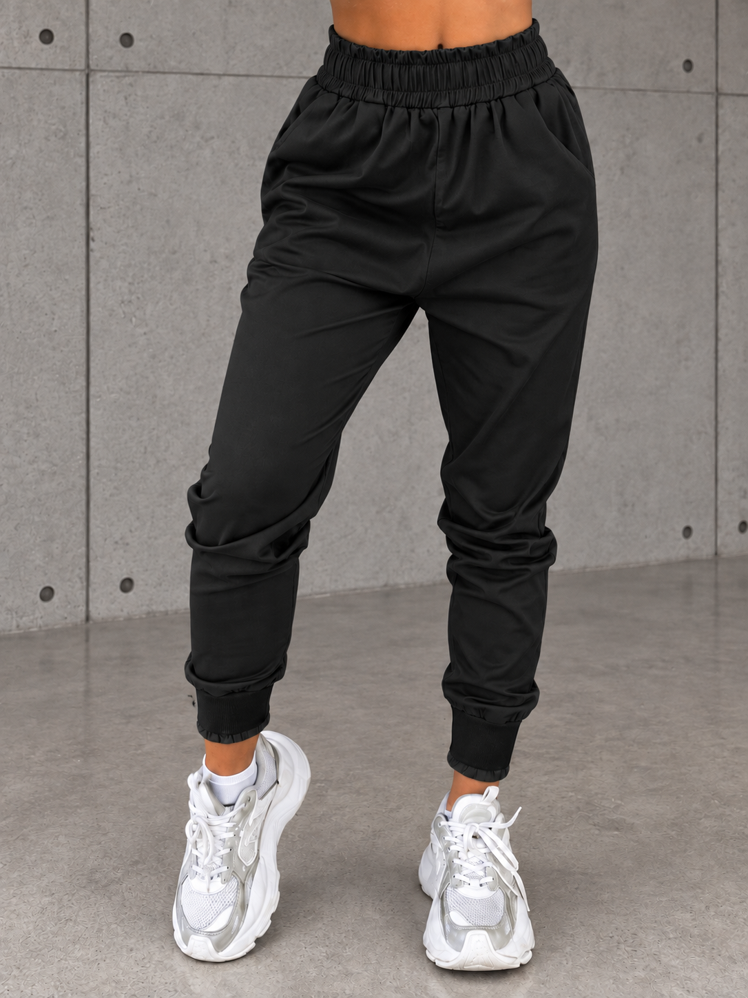 Дизайнерски панталон veteida black-740