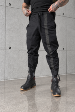 Мъжки дизайнерски панталон the king black line-м200