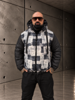 Мъжко дизайнерско яке the king urban grid-м209